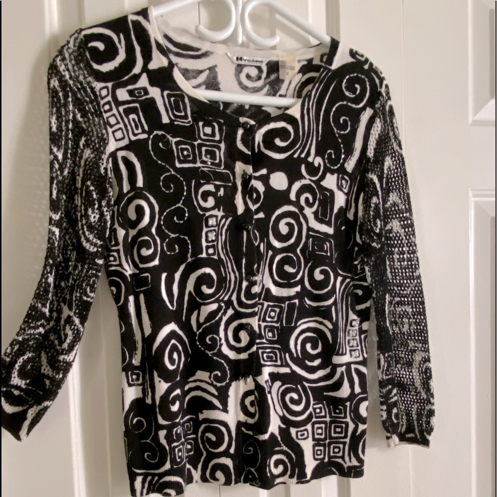 Cotton blend summer cardigan S/M
